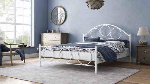 Σιδερένιο διπλό κρεβάτι Ορφέας
